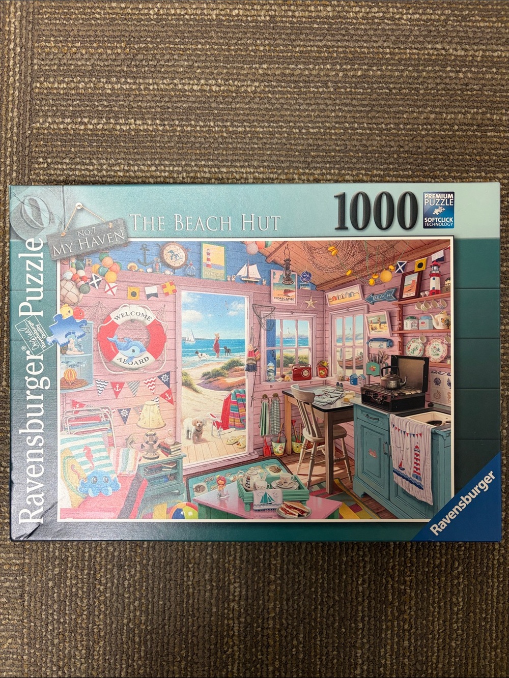 Ravensburger 1000-Piece Puzzle 🧩 “The Beach Hut”